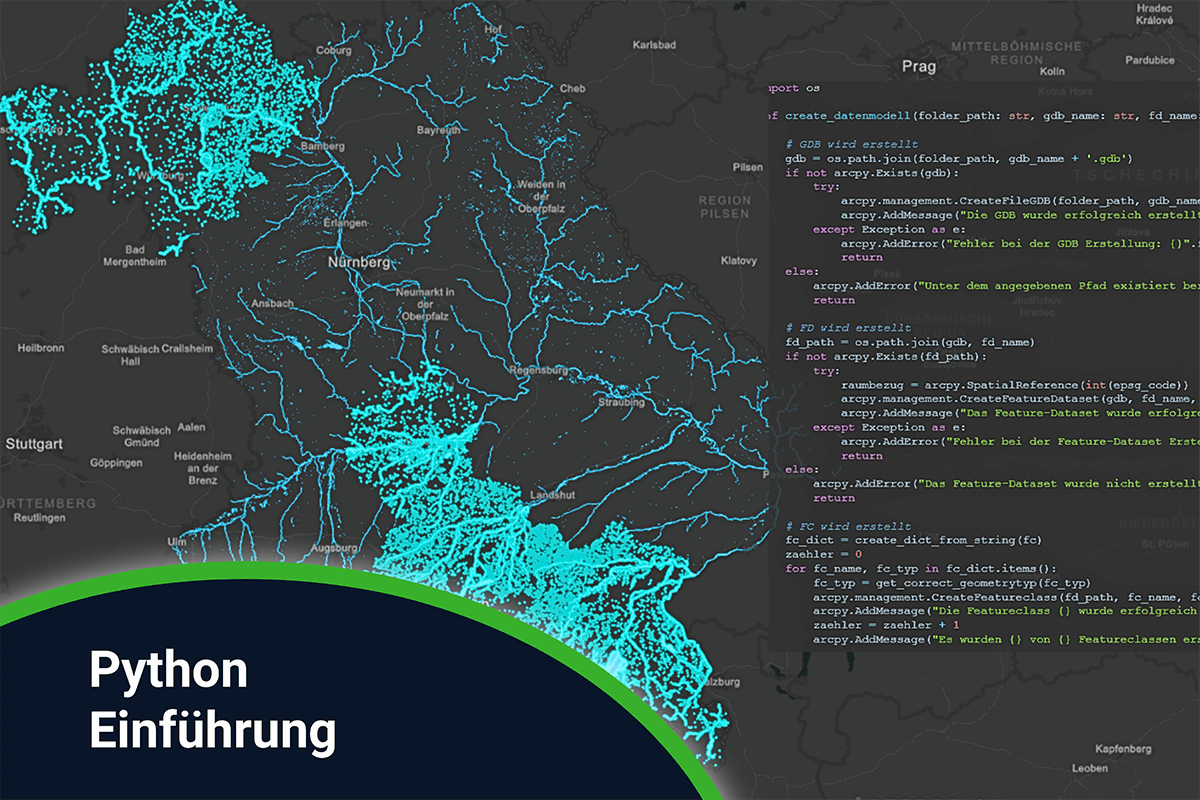 Python: Einführung mit ArcGIS Notebooks in ArcGIS Pro - online - 09.-11.12.2025