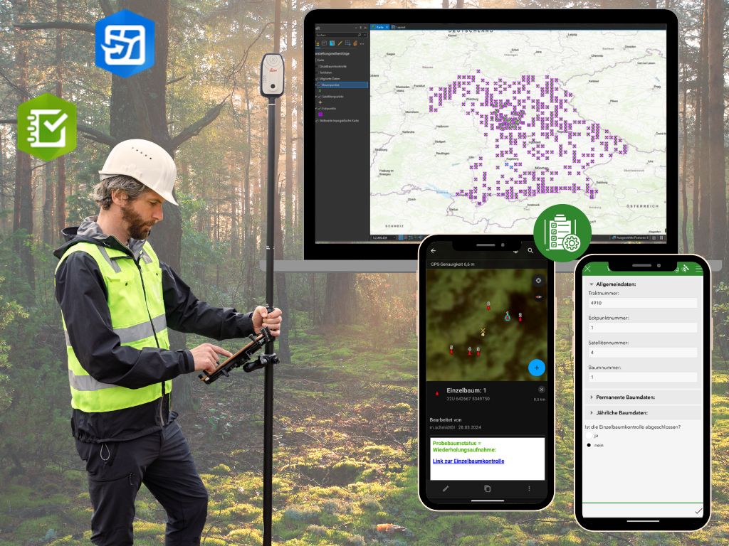 Datenerfassung im Außendienst mit den ArcGIS Apps - online - 2026 Termine nach Absprache