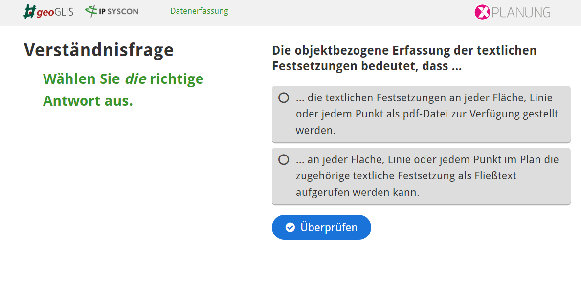 E-Learning XPlanung Kompakt: Basismodul & Varianten der Umsetzung E-Learning XPlanung Kompakt: Basismodul & Varianten der Umsetzung