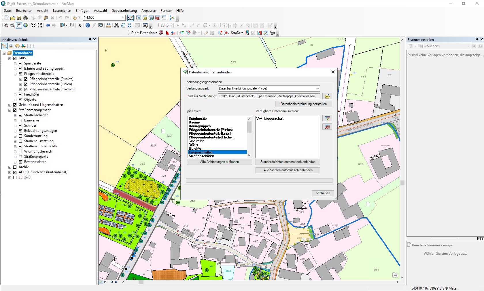pit-Kommunal: Arbeiten mit der pit-Extension (ArcMap) - online - 02.-03.12.2025
