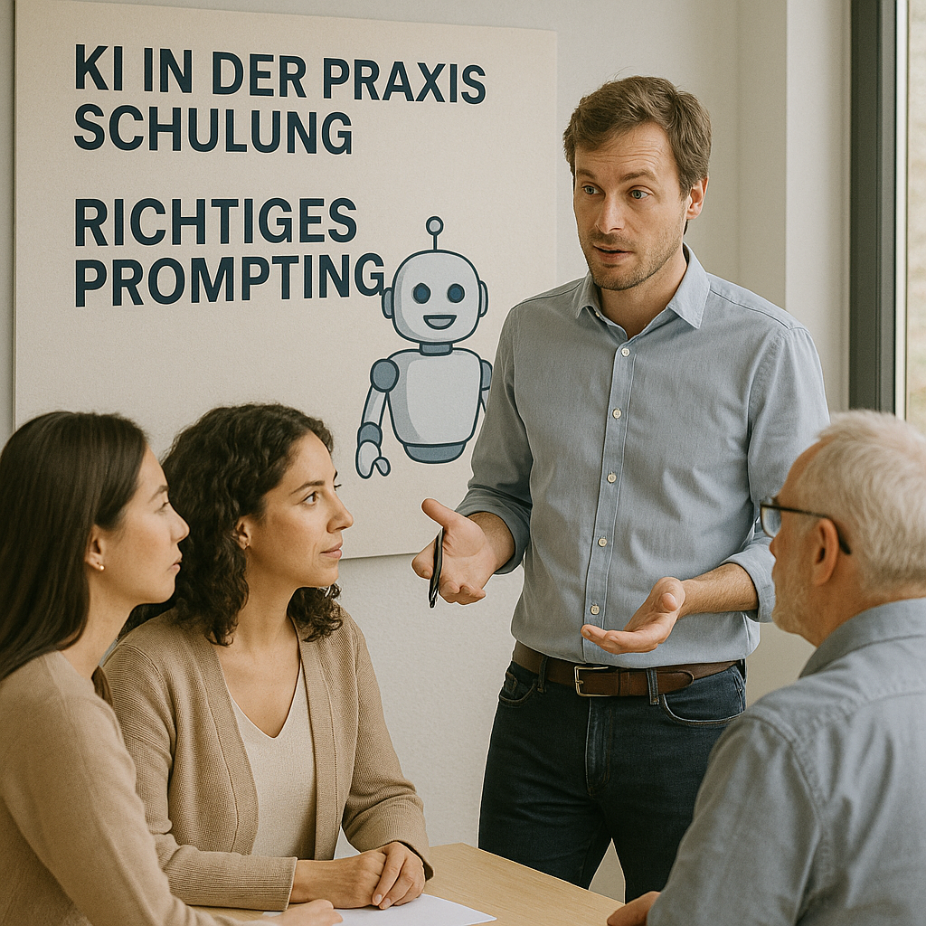 KI in der Praxis Schulung - Richtiges Prompting - online - 04.12.2025