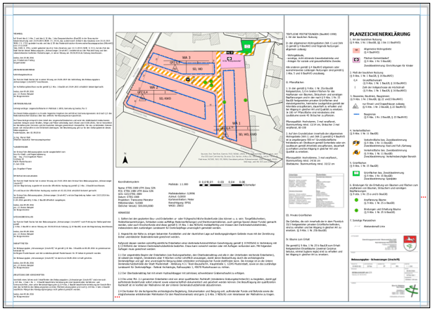 E-Learning Planung XQ – Layout für die Planurkunde